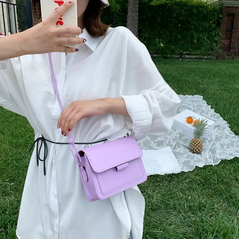 Flap Crossbody Bag - Timeless, Practical, Stylish
