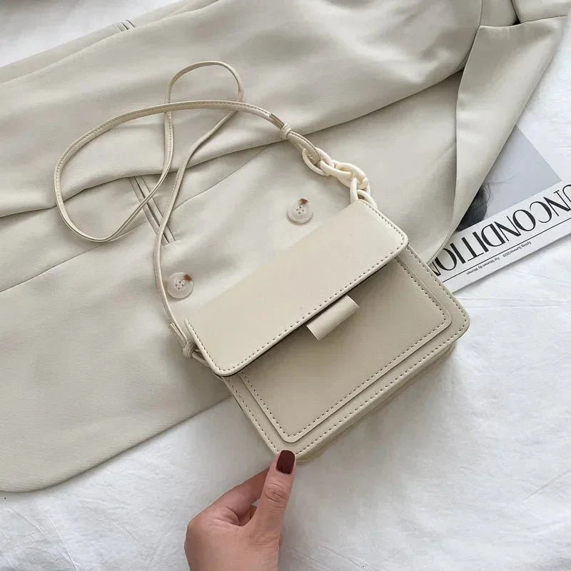 Flap Crossbody Bag - Timeless, Practical, Stylish
